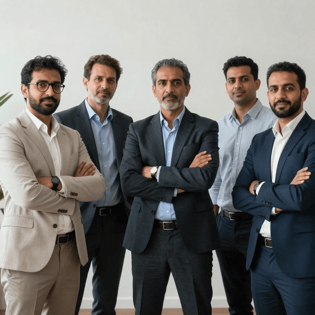 Traders collaborating